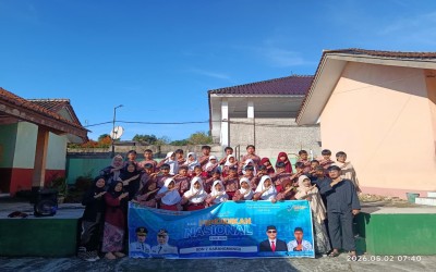 SDN 2 Karangmangu Gelar Upacara Hari Pendidikan Nasional