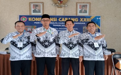 Pers Release: Sambutan Ketua PGRI Cabang Kramatmulya Periode 2025–2030
